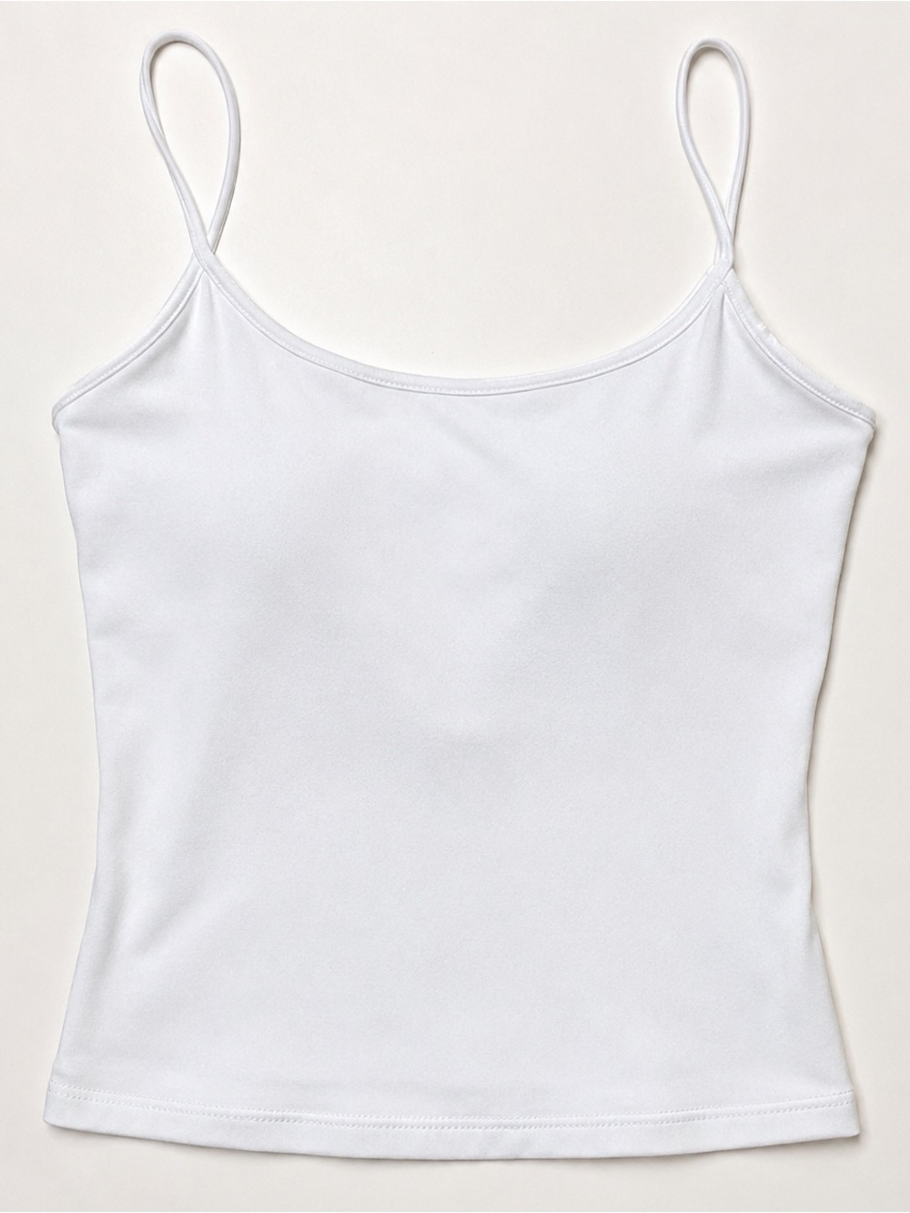 White Seamless Cami‎ Tank Top